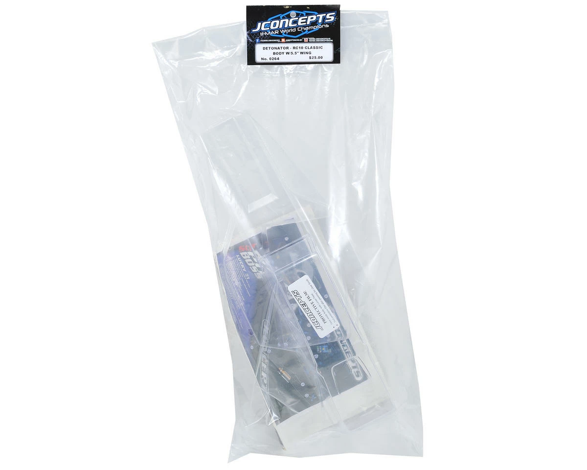 Best reviews of 🤩 JConcepts RC10 "Detonator" Body w/5.5" Wing ⭐ - Image 3