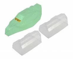 Outlet ๐ JConcepts TLR 22 4.0 "F2" 1/10 Buggy Body w/Aero Wing (Clear) (Light Weight) ๐