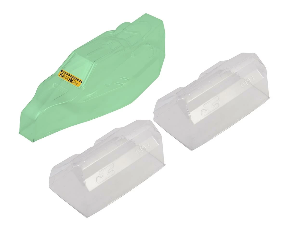 Outlet 🛒 JConcepts TLR 22 4.0 "F2" 1/10 Buggy Body w/Aero Wing (Clear) (Light Weight) 😉