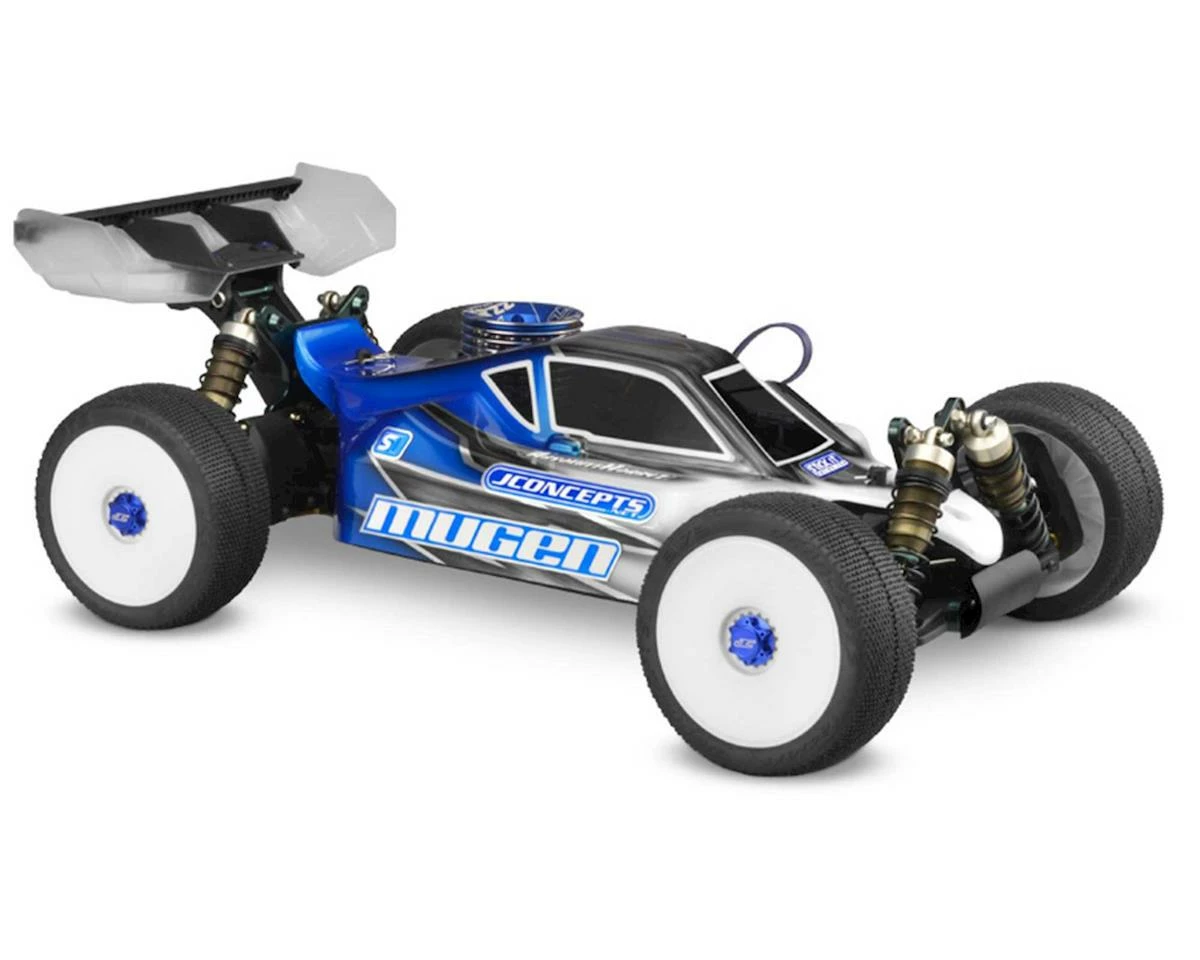 Cheap 🔔 JConcepts Mugen MBX8/MBX7 "S3" 1/8 Buggy Body (Clear) 🌟 - Image 3