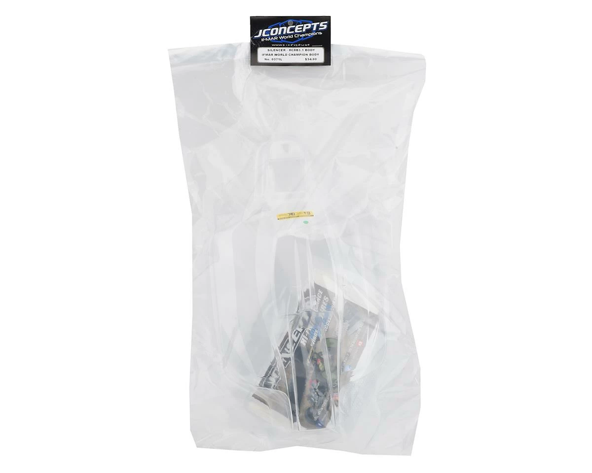Flash Sale ๐ JConcepts RC8B3.1 "Silencer" 1/8 Buggy Body (Clear) (Light Weight) ๐ฅ - Image 2