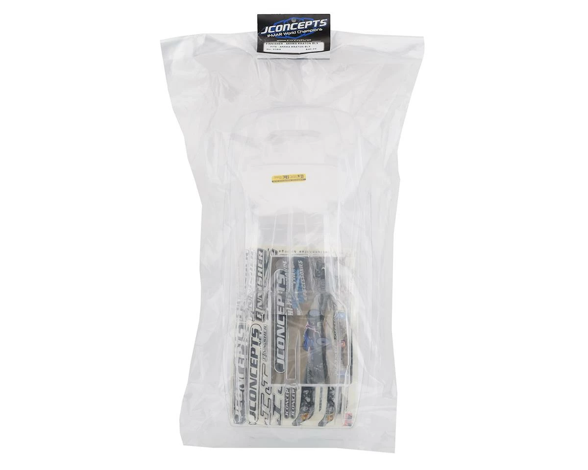 Wholesale 🛒 JConcepts Arrma Kraton BLX Finnisher Body (Clear) 🤩 - Image 2
