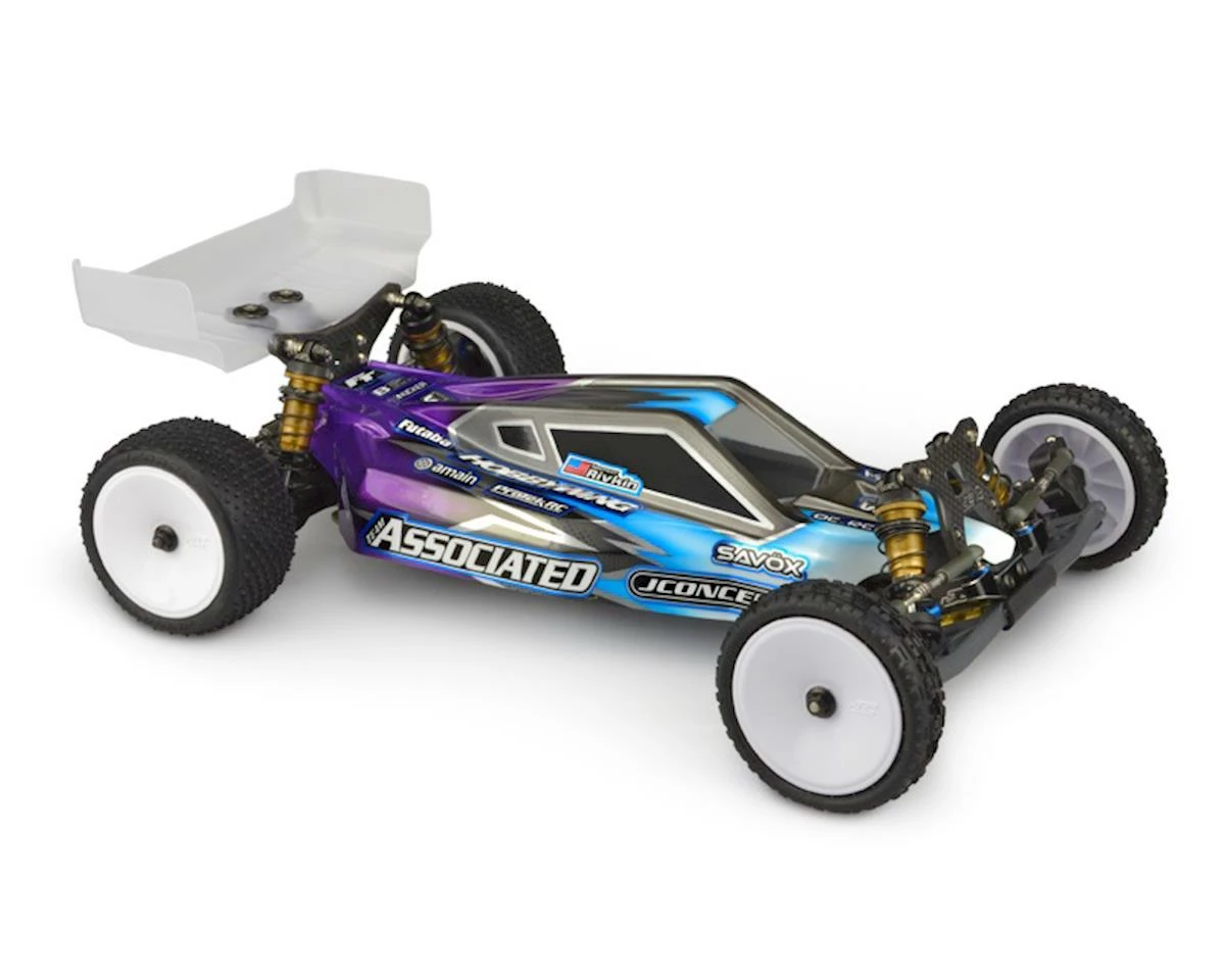 Flash Sale ⌛ JConcepts B6.1/B6.1D "P2K" Body w/6.5" Aero Wing (Clear) (Light Weight) ⌛ - Image 3
