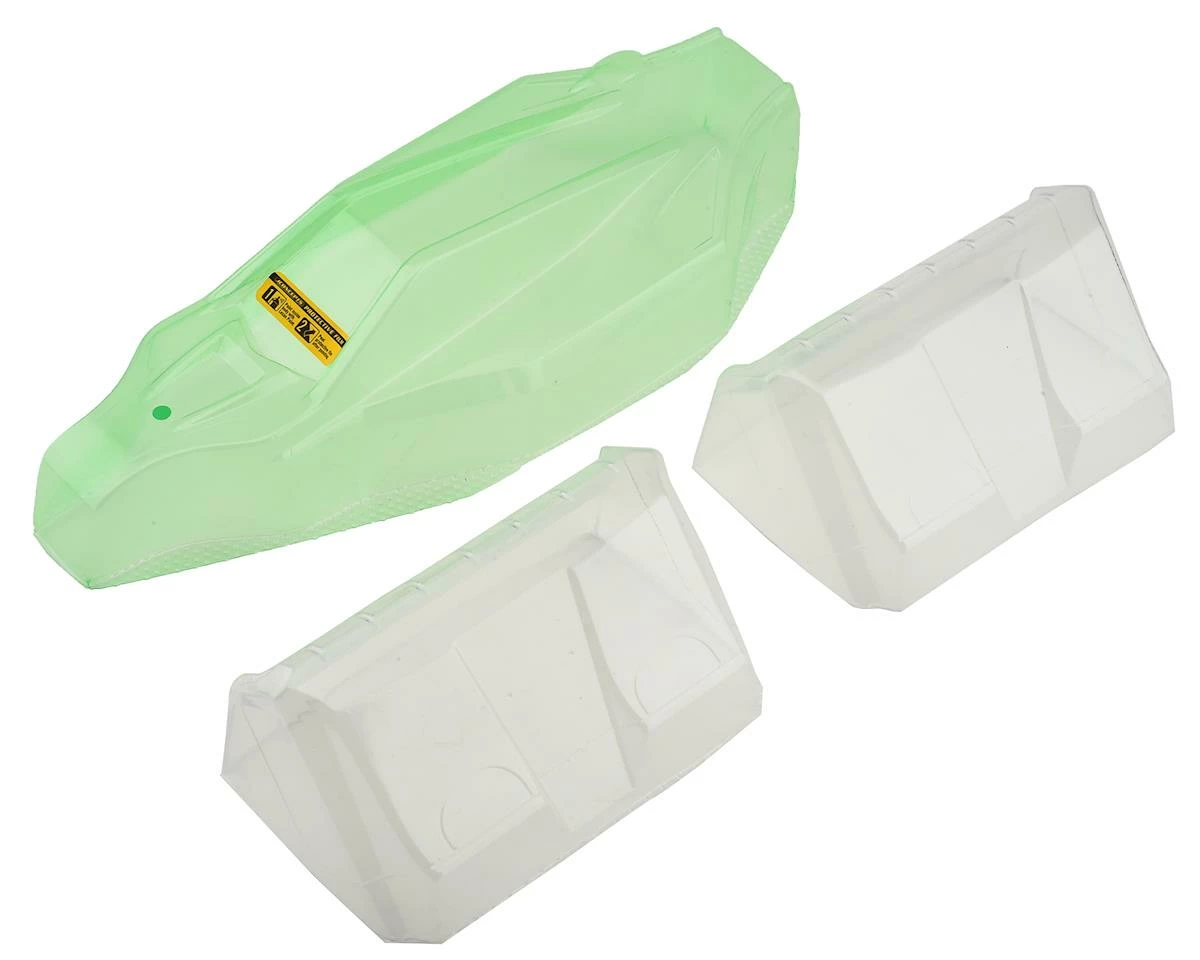 New ๐ JConcepts Yokomo YZ2 "P2K" 1/10 2WD Buggy Body (Clear) (Light Weight) w/S-Type Wing ๐คฉ