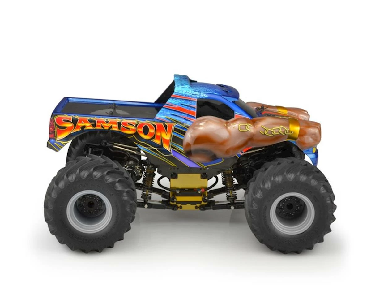Best Sale 🔥 JConcepts 2005 Chevy 1500 MT "Samson" Single Cab 12.5 Monster Truck Body (Clear) ⌛