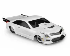 Brand new 🎁 JConcepts 2019 Cadillac ATS-V Street Eliminator Drag Racing Body (Clear) 🔔