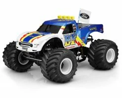 New 🥰 JConcepts 2020 Ford Raptor "BIGFOOT" Power Logo Monster Truck Body (Clear) (12.5") 🌟