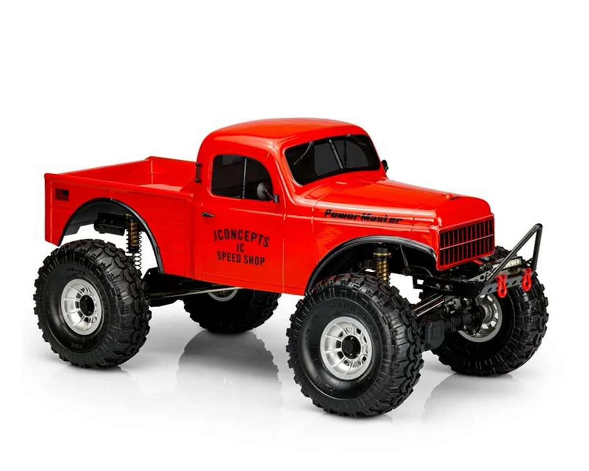 Flash Sale 👍 JConcepts Power Master Scale Rock Crawler Body (Clear) (12.3") ⭐