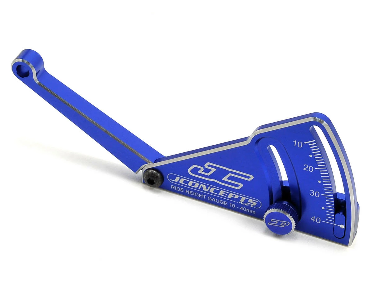 Best Sale ๐ JConcepts Aluminum Ride Height Gauge (10-40mm) (Blue) ๐