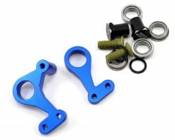Promo 👏 JConcepts RC10 Classic Aluminum Steering Bell Crank Set (Blue) 🛒