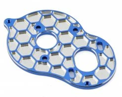 Best deal ๐ JConcepts Associated B6 'Honeycomb' 3 Gear Standup Motor Plate (Blue) ๐คฉ