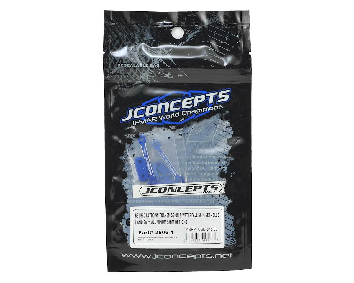 Best reviews of ๐ JConcepts B6/B6D Laydown Transmission & Waterfall Shim Set (Blue) ๐ - Image 2
