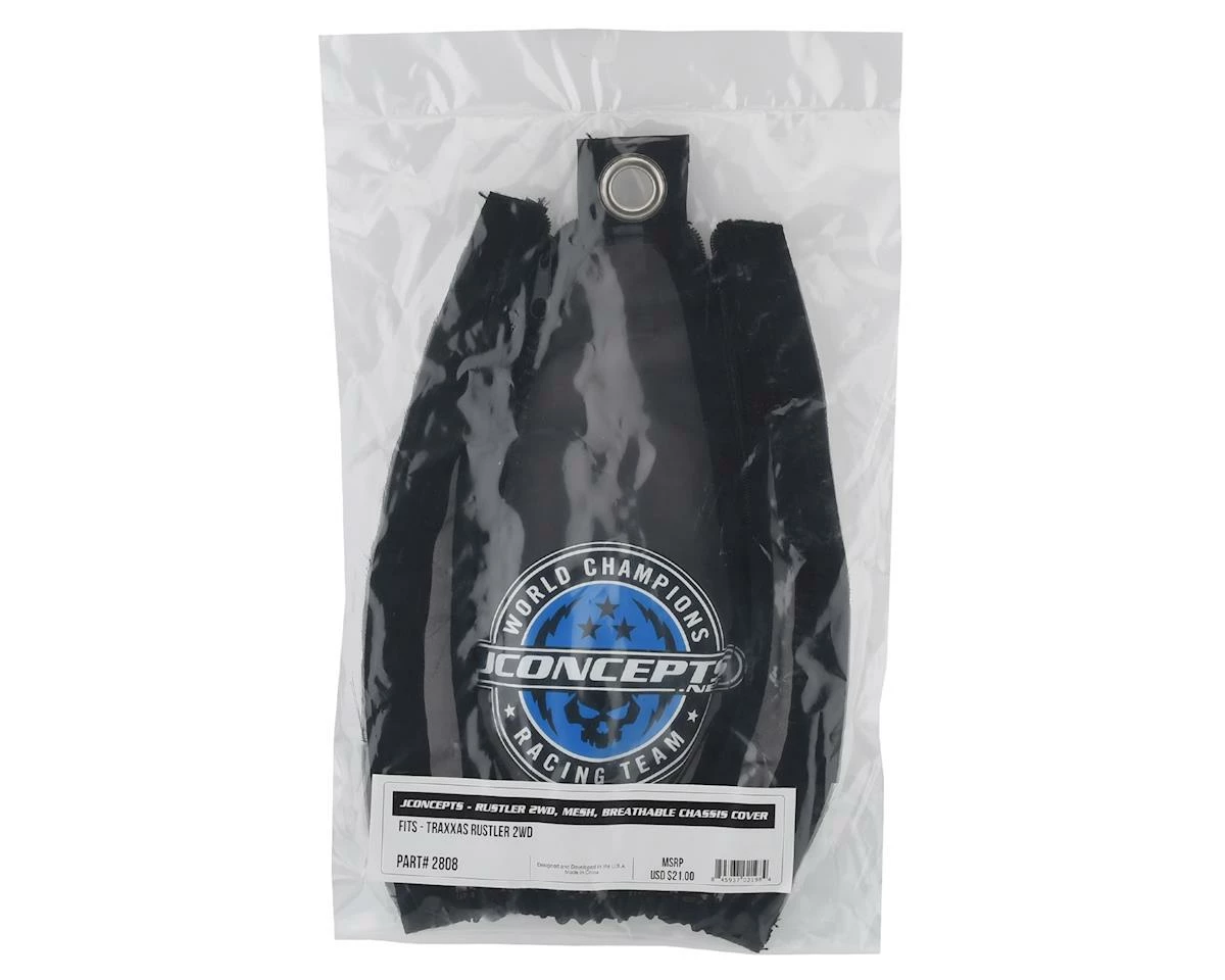 Best reviews of ๐ JConcepts Traxxas Rustler 2WD Breathable Mesh Chassis Cover ๐ - Image 2