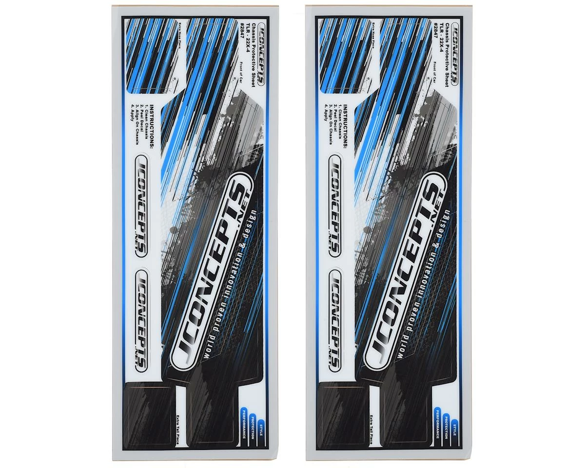 Coupon ๐ JConcepts Losi 22X-4 Precut Chassis Protective Sheet (2) ๐ฅ