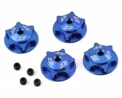 Budget 🎉 JConcepts 17mm Finnisher Serrated Magnetic Wheel Nut (Blue) 🎉