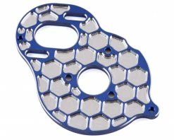 Deals 😍 JConcepts DR10/SR10 +2 Aluminum "Honeycomb" Motor Plate (Blue) ⭐