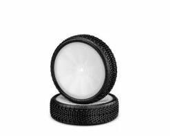 Best reviews of 😍 JConcepts Fuzz Bite LP 2.2" Pre-Mounted 2WD Front Buggy Tires (White) (2) (Pink) (Carpet) w/12mm Hex ⭐