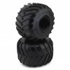New 👍 JConcepts Golden Years 2.6" Monster Truck Tires (2) (Blue) 👍