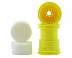 Best deal โค๏ธ JConcepts Tribute 2.6 x 3.6" Monster Truck Wheel (Yellow) (2) โ๏ธ