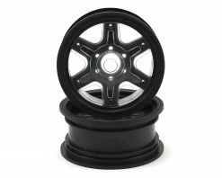 Best Sale 🎉 JConcepts 12mm Hex Dragon 2.6" Mega Truck Wheel w/Offset Adapters (Black) (2) ✔️