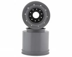 Hot Sale 🔔 JConcepts Aggressor 2.6x3.6" Monster Truck Wheel (Silver) (2) w/17mm Hex ✔️