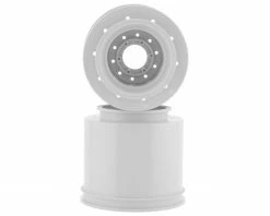 Best Pirce ✔️ JConcepts Aggressor 2.6x3.6" Monster Truck Wheel (White) (2) w/17mm Hex ⭐