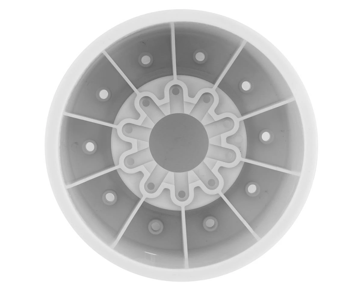 Wholesale 🔔 JConcepts Aggressor 2.6x3.8" Monster Truck Wheel (White) (2) w/17mm Hex 🌟 - Image 2