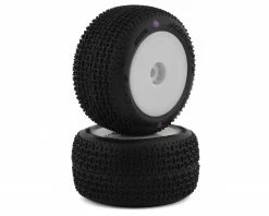 Cheapest ⌛ JConcepts Mini-B/Mini-T 2.0 Twin Pin Pre-Mounted Rear Tires (White) (2) (Pink) 👍