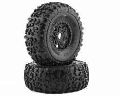 Cheap π JConcepts Mojave 6S BLX Pre-Mounted Landmines Tires w/Tremor Wheels (Black) (2) (Yellow) w/17mm Hex π